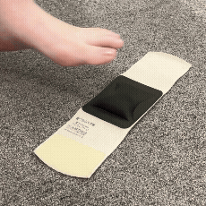 "歩行の衝撃"を’’足裏刺激”に！！足裏のためのサポーター