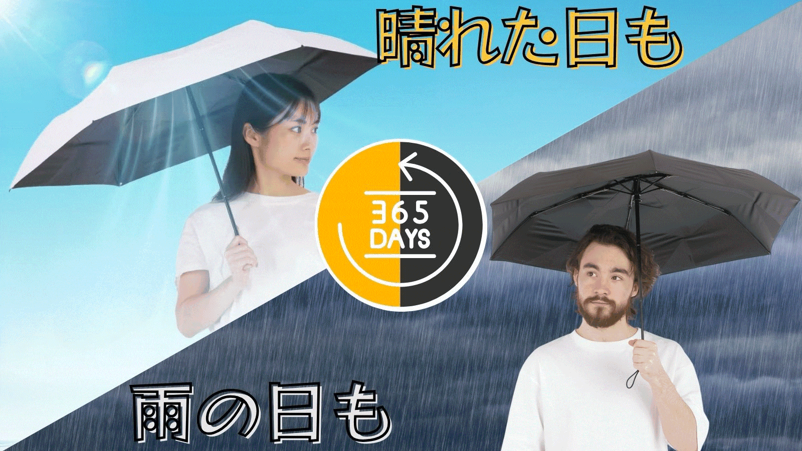 【体感-7℃の強遮熱】パッと3秒で美しくスマートに収納 晴雨兼用 折りたたみ傘